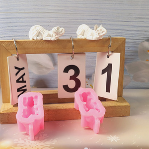 แม่พิมพ์หล่อเรซิ่นแฮนด์เมดแม่พิมพ์ซิลิโคนโครงกระดูกแมวสไตล์อิน W0283สำหรับเครื่องประดับตกแต่งแบบทำมือเครื่องมือทำเค้ก - Product Image 3