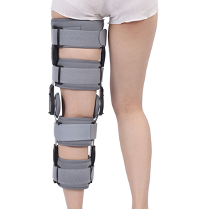 Réglable taille unique ROM genouillère orthopédique médical genouillère stabilisateur avec sangle de <span class=keywords><strong>protection</strong></span> SBR <span class=keywords><strong>mousse</strong></span> genouillères - Product Image 4
