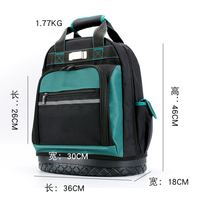 Sac à dos multifonctionnel pour outils d'ingénieur et d'électricien, robuste, avec bandoulière, prix d'usine en gros