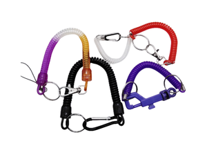 Ressorts de compression EVA colorés par ressort hélicoïdal en plastique fortement élastique avec des porte-clés pour l'usage de ménage - Product Image 2