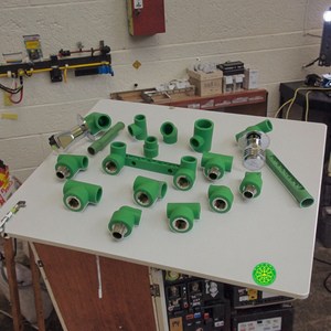 Zhsu PPR phụ kiện nhựa Công Đoàn cho PPR ống <span class=keywords><strong>PP</strong></span> vật liệu đầu mô hình hàn kết nối cho nguồn cung cấp nước - Product Image 4