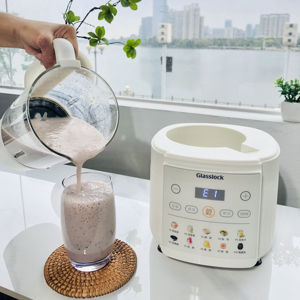 Máy xay đa năng thông minh, làm sữa hạt, sữa đậu nành, có nắp cách âm, máy ép trái cây gia đình - Product Image 2