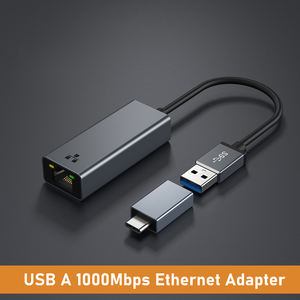 Adaptateur USB vers RJ45 Usb3.0 vers <span class=keywords><strong>Ethernet</strong></span> 10/100/1000Mbps de haute qualité Adaptateur USB 3.0 AM vers RJ45 - Product Image 2