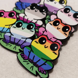 Top <strong>Excellent</strong> <strong>Enamel</strong> Pin High Quality Soft <strong>Enamel</strong> Metal Crafts Badges Frog Design Custom Lapel Pin - Product Image 6