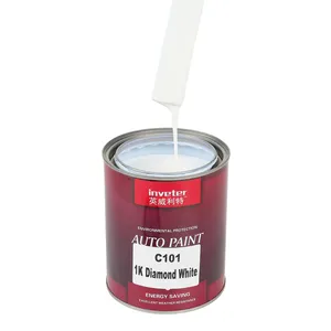 Oil Based 1K Diamond White Base Coat Car Refinish Paint Coat Suits