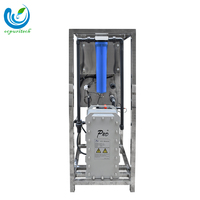 Système d'ionisation d'eau EDI de déminéralisation d'eau ultra pure distillée industrielle, installation RO pour l'eau de maquillage
