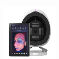 Analyseur de peau numérique 3D professionnel avec reconnaissance faciale automatique par IA, analyse de l'hydratation et de l'acné pour usage commercial et domestique