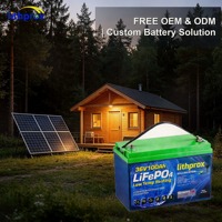 Batterie LiFePO4 à décharge profonde 38,4V 100AH Grade A Stockage domestique BMS intelligent RS485 Prise Anderson 6000 cycles CE RoHS IP67 OEM ODM