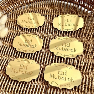 Étiquettes personnalisées en acrylique miroir pour <span class=keywords><strong>mariage</strong></span>, étiquettes nominatives personnalisées pour la fête des mères <span class=keywords><strong>et</strong></span> Noël, imperméables - Product Image 6