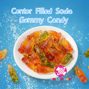 Gomitas de Soda con Forma de Huevo Sorpresa Personalizadas, Botella de Cola Rellena de Mermelada, Gomitas de Sabores Variados <span class=keywords><strong>para</strong></span> Niños - Product Image 2