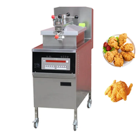 Penggorengan listrik tekanan Gas industri penggorengan dalam Makanan Cepat Dengan penyaring minyak mesin Broast ayam goreng Henny Penny harga rendah