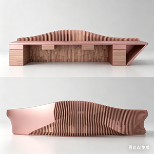 Information Inquiry Front <b>Desk</b> Versatile Reception Counter for Public Service Lobby Area - Product Image 5