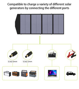 Allclaire — chargeur de panneau solaire pliable, <span class=keywords><strong>120W</strong></span>, hors réseau complet - Product Image 4
