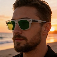 Nouvelles Lunettes de Soleil Polarisées UV400 Tendance Style Œil de Chat Européen et Américain 2026 – Protection Solaire Extérieure pour la Conduite, Monture Complète