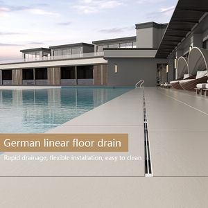 Cắt tuyến tính ẩn cống, tùy chỉnh kích thước thép không gỉ vòi hoa sen rãnh cống, tối giản sàn phòng tắm chất thải - Product Image 3