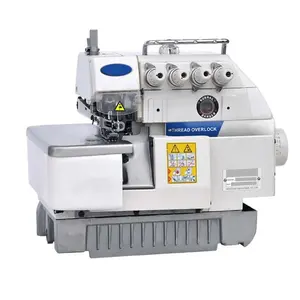 QK-747D High-speed direct drive 4-thread overlock industrial sewing machine