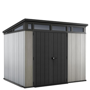 โรงเก็บของในสวน Keter Artisan รุ่น 277x218x226H ซม. สีเทา ลายไม้ขัดเงา ยี่ห้อ Duotech - Product Image 1