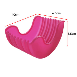 Proveedor directo del fabricante Ventas transfronterizas Hamburguesa Bud Silicona Soporte sostenible para hamburguesas Modelo A2023 retráctil - Product Image 4
