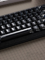 HZGAMER Quantum Hive Electroplating Process PC Material Transparent Keycaps Hollow Mechanical Keyboard EV63 China