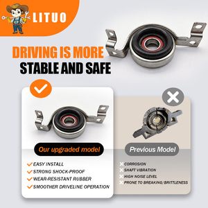 Eje de transmisión trasero 52123612AF, eje de hélice, eje de transmisión para Jeep Cherokee KL, diseño de reducción de vibraciones equilibrado - Product Image 1