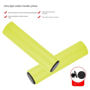 Ensemble de poignées en silicone pour vélos de route - Nouveau matériau en silicone avec éponge douce Prix - Product Image 6