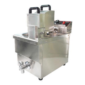 Machine de filtration et de <span class=keywords><strong>raffinage</strong></span> d'huile d'olive en acier inoxydable pour la cuisson en cuisine de restaurant - Product Image 6
