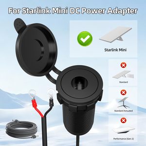 Kit de montage mural Starlink Mini avec adaptateur d'alimentation élévateur 12V-24V vers 20V et câble CC de 10 m - Product Image 6