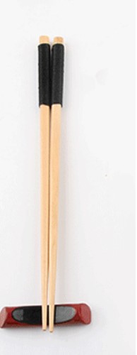Light chopsticks black line wrap