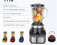 Geïndividualiseerde CE-gecertificeerde draagbare 8-blads immersie handmixer beker mini-sapcentrifuge fruitsmoothie maker glazen huishoudelijke blender