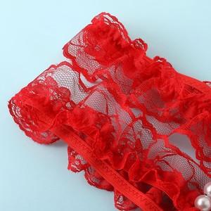 String rouge pour homme avec perles, taille basse, sous-vêtements sexy - Product Image 4