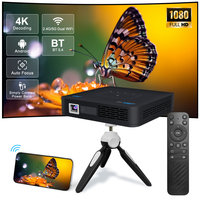 Proyector de cine en casa para exteriores con Android y pantalla inalámbrica directa de fábrica