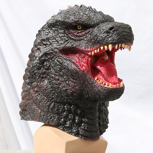 Máscara de Godzilla, Talla Única, Accesorio de Disfraz de Halloween, Cosplay, Máscara para la Cabeza - Product Image 2