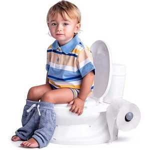 White Educational <b>Potty</b> For Children 39x28x38 Cm First Toilet <b>Training</b> Seat - Product Image 5