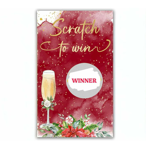 Tùy Chỉnh Đầy Đủ Màu Sắc In Ấn Biến Số Giấy Thẻ Cào Quà Tặng Phiếu Giảm Giá Cảm Ơn Bạn Cào Off Thẻ Với Mã Độc Đáo - Product Image 1