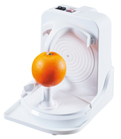 Elektrische roterende fruit- en groenteschiller met roestvrijstalen mes, draagbaar multifunctioneel gereedschap