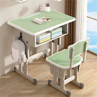 Table d'étude pour enfants, bureau d'écriture pour élèves du primaire, bureau réglable pour les devoirs, mobilier de classe, ensemble scolaire