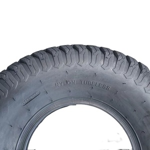 Pneu <span class=keywords><strong>en</strong></span> caoutchouc sans chambre à air 18x8.5-6 résistant à l'usure <span class=keywords><strong>pour</strong></span> tondeuse autoportée, mini-quad et chariot de jardin - Product Image 3