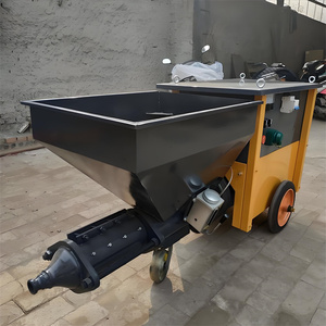 Giá tốt nhất phun thạch cao Rendering máy với động cơ xi măng vữa trát vữa nhịp đập cạnh tranh - Product Image 1