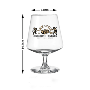 16 oz trung bình Brandy, Cognac, và armagnac snifter Kính sniffer Bát thân ngắn thanh lịch uống và nếm thủy tinh - Product Image 2