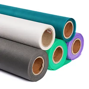 Spunbonded Pp Print Niet-Geweven Tassen Polyester Gebreide Stof Prijsrollen Voor Bloemen