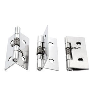 Stainless Steel 304 Self-Closing Hinge 1 Inch 2 Inch Door Window Hardware Industrial Design 4 Hole Spring Hinge - Product Image 3