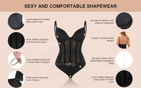 HEXIN Nuevo Diseño Custo Shapewear Mono Body Shaper Lencería Bodysuits