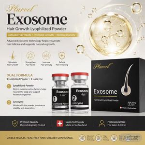 Exosomes de cellules souches, peptides lyophilisés, roller de <span class=keywords><strong>mésothérapie</strong></span>, poudre d'exosomes, thérapie de restauration capillaire, fournisseur vérifié - Product Image 2