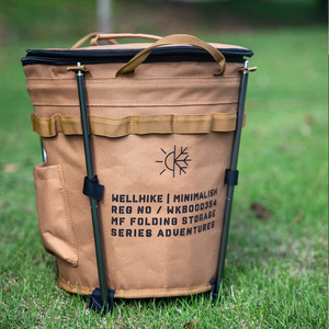 حقيبة تبريد محمولة قابلة للطي معزولة للسيارة والتخييم، حقيبة مستديرة للحفاظ على البرودة والطزاجة - Product Image 3