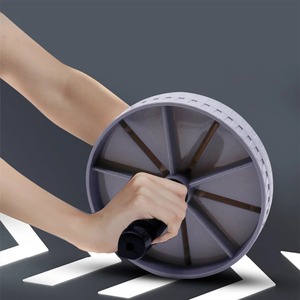 Voyage Ab Roller <span class=keywords><strong>Pliable</strong></span> Double Roue Conception <span class=keywords><strong>Léger</strong></span> Avec Sac De Transport pour On-The-Go Core Strength Exercise AB Roller - Product Image 1