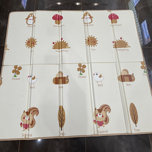 Tapis de sol pour enfants en mousse IXPE, qualité alimentaire, sans formaldéhyde, matière première sûre pour femmes enceintes et nouveau-nés - Product Image 6