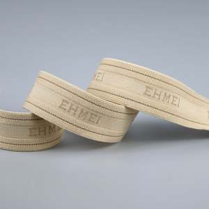 Cinta Elástica de Nailon con Diseño Innovador y Logotipo Jacquard Personalizado para Accesorios de Ropa, Cinturilla - Product Image 3