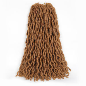 ผมโครเชต์ผมหยัก Faux Locs Gpsy Locs 18นิ้ว24เส้นต่อผมสังเคราะห์ - Product Image 4