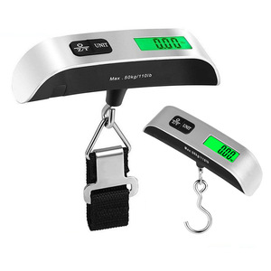 Balance portable robuste pour bagages domestiques, 50 kg, compacte, pour valises de voyage, <span class=keywords><strong>électronique</strong></span> - Product Image 5