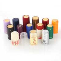 Capsules thermorétractables recyclables en vrac, à déchirement facile, anti-effraction, uniformes, non toxiques, pour bouteilles de vin, jus et cognac